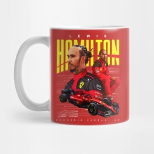 Lewis Hamilton Ferrari F1 Mug